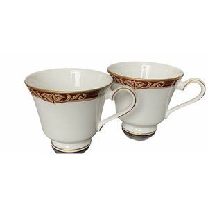 2 Royal Doulton Tennyson Tea Cup Fine Bone China W